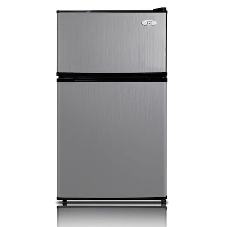 Spt SPT RF-314SSA 3.1 cu. ft. Double Door Refrigerator with Energy Star RF-314SSA